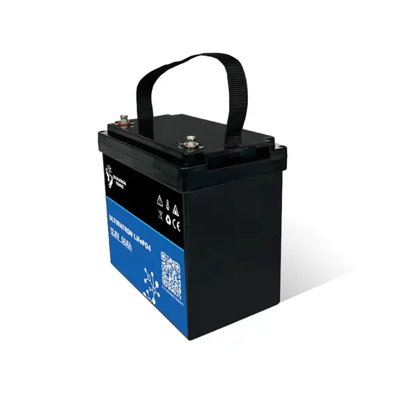 Ultimatron LiFePO4 Lithium Battery 12.8V 50Ah with Smart BMS Integrated, 5 image Ultimatron LiFePO4 Lithium Battery 12.8V 50Ah with Smart BMS Integrated, 5 image