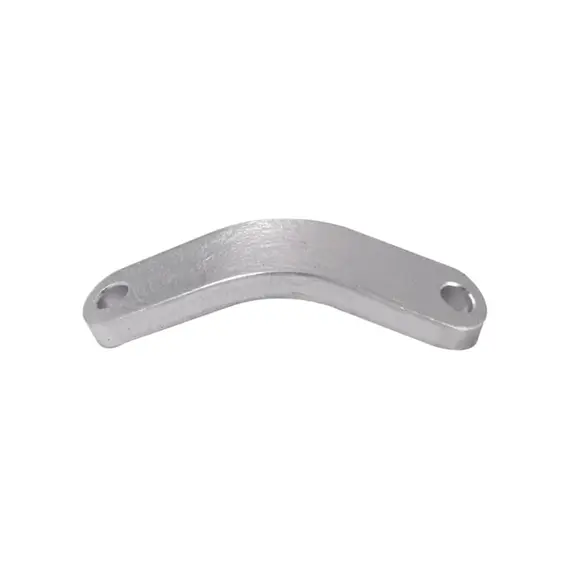 Anode de plaque courbée en zinc pour les moteurs Selva