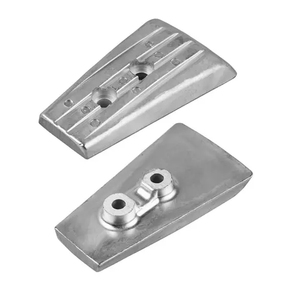 Plaque d'anode en zinc pour les jambes du DPR