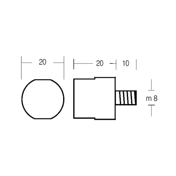 Barre d'anode en zinc pour moteur 1GM - 6LY3, 2 image Barre d'anode en zinc pour moteur 1GM - 6LY3, 2 image