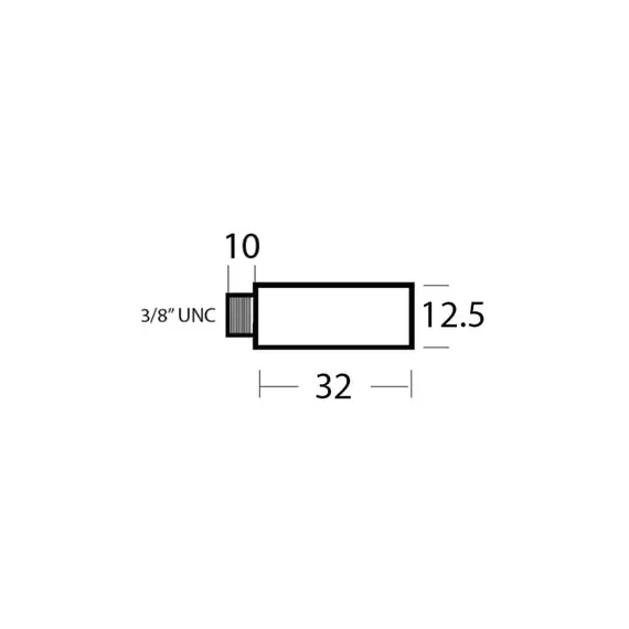 Barre d'anode en zinc pour moteur 6CX-ETE, 2 image Barre d'anode en zinc pour moteur 6CX-ETE, 2 image