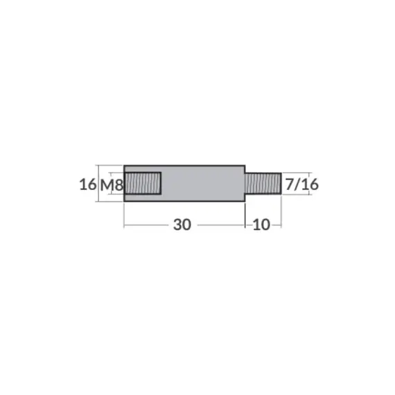 Zinc Small Bar Anode for Cooling, 2 image Zinc Small Bar Anode for Cooling, 2 image