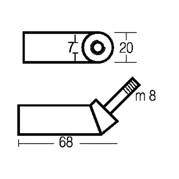 Zinc Small Rod Anode, 2 image Zinc Small Rod Anode, 2 image