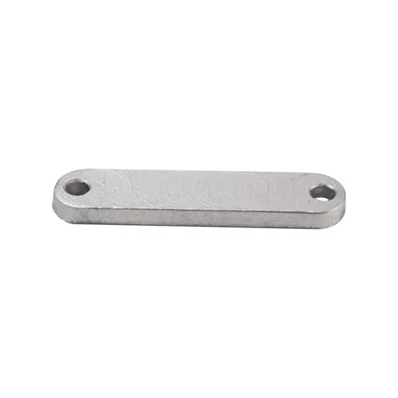 Plaque d'anode droite en zinc pour moteurs Selva
