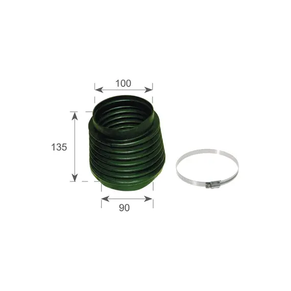 Cover Trasmission Bellow for OMC-Volvo Engine