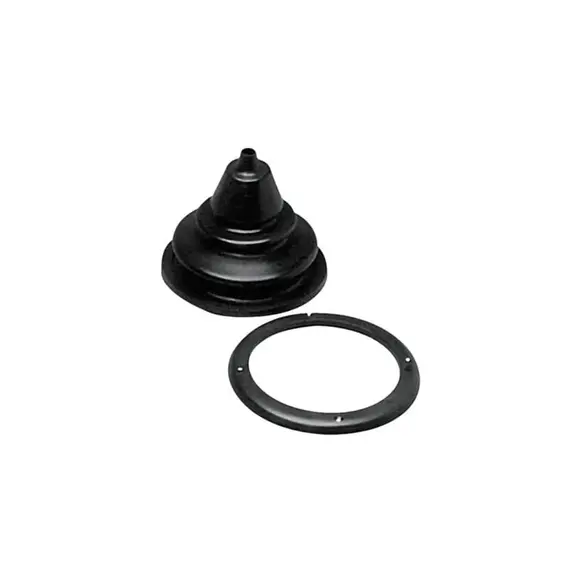 Passe-câble de direction avec capuchon en caoutchouc - 152mm - Noir