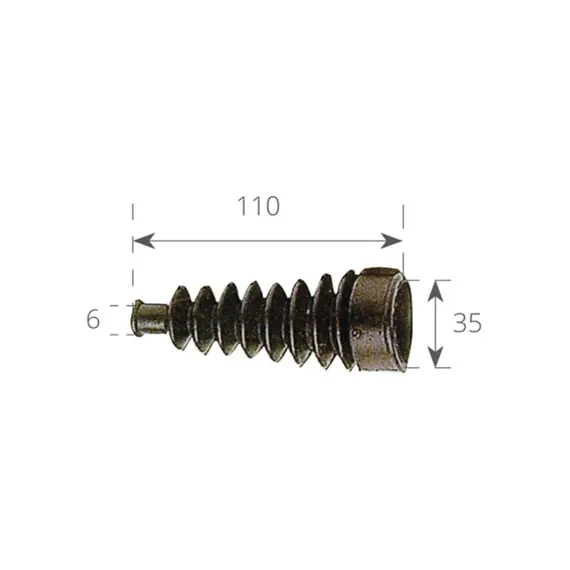 Stern Drive Cable Protection Bellows