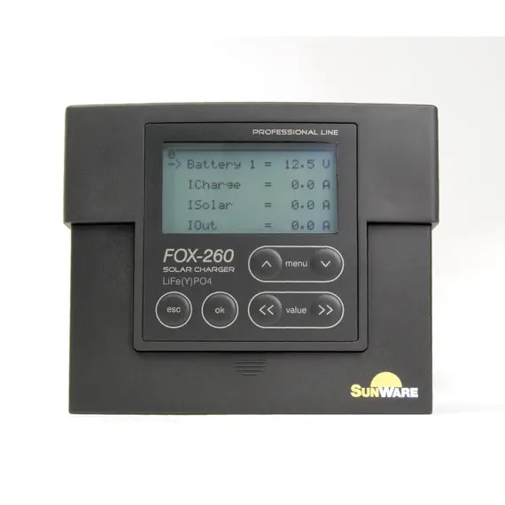 Charge Controller FOX-260 Li, 2 image Charge Controller FOX-260 Li, 2 image