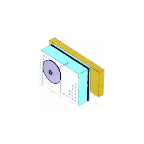 Aluminum Washer for Fixing Sound Insulating, 2 image Aluminum Washer for Fixing Sound Insulating, 2 image