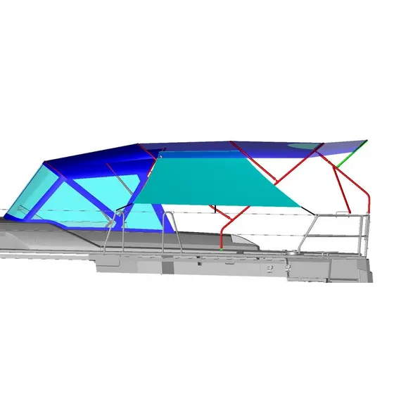 Panneaux latéraux de soleil pour BI - OCEANIS 51.1 (2017)