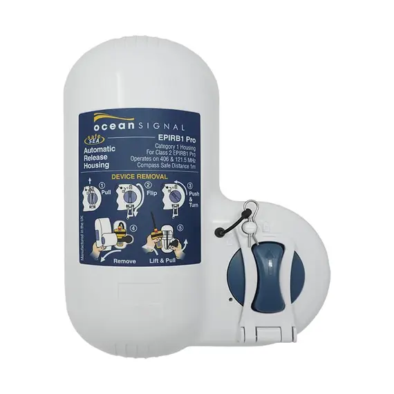 EPIRB1 PRO Balise de détresse radioélectrique de positionnement d'urgence avec boîtier de libération automatique et GPS, 4 image
