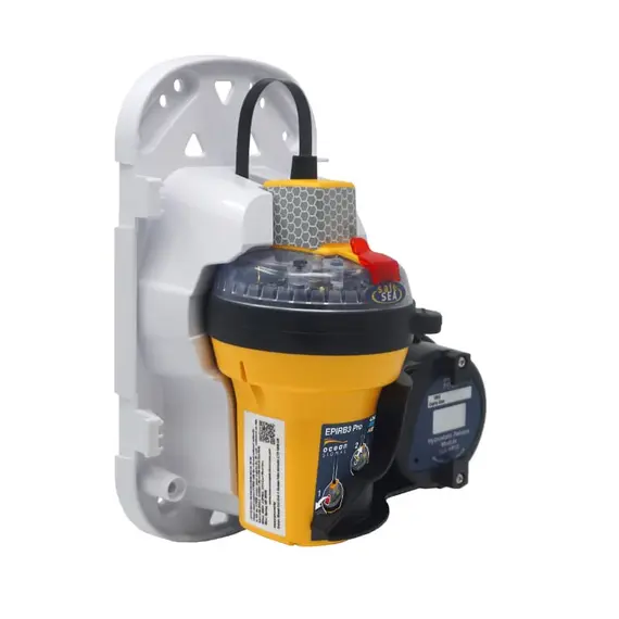 EPIRB3 PRO Balise de détresse radioélectrique de positionnement d'urgence avec boîtier de déclenchement automatique, AIS et RLS, 3 image