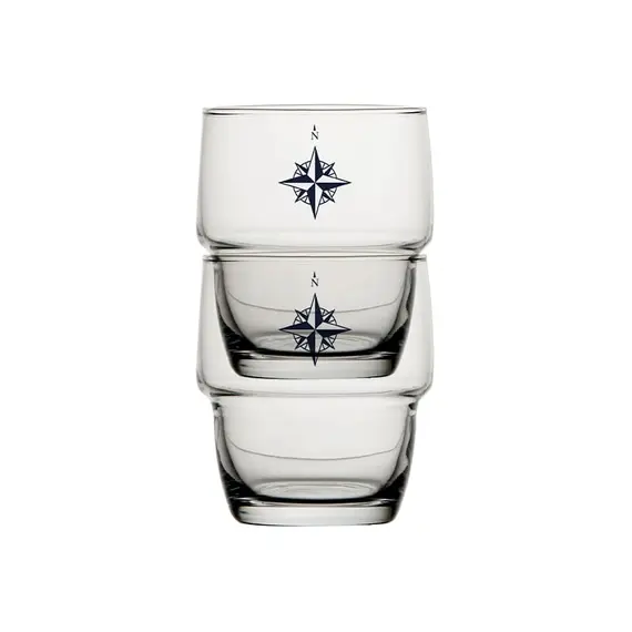 Stackable Glasses Set - Northwind Line, 2 image Stackable Glasses Set - Northwind Line, 2 image