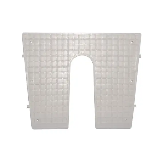 Protection de tableau arrière en forme de coin - 420x340mm - Blanc