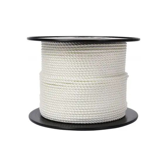 White Twisted Rope - 12mm - 100m, Diameter, mm: 12, 2 image White Twisted Rope - 12mm - 100m, Diameter, mm: 12, 2 image