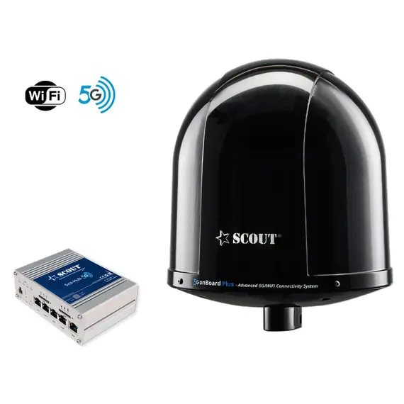 5G à bord Plus - Noir, Couleur: Black