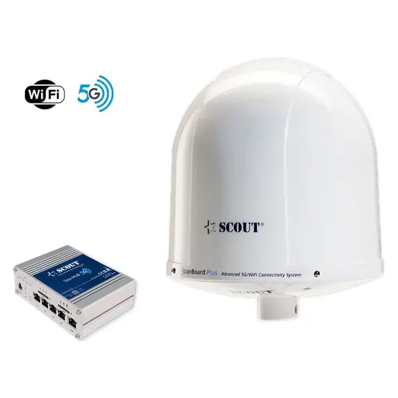 5G à bord Plus - Blanc, Couleur: White