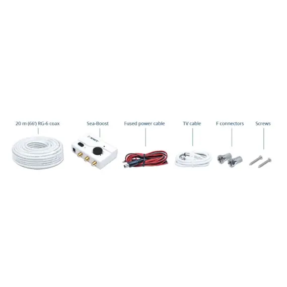 High Performance TV antenna Big Wave - White, Color: White, 2 image High Performance TV antenna Big Wave - White, Color: White, 2 image