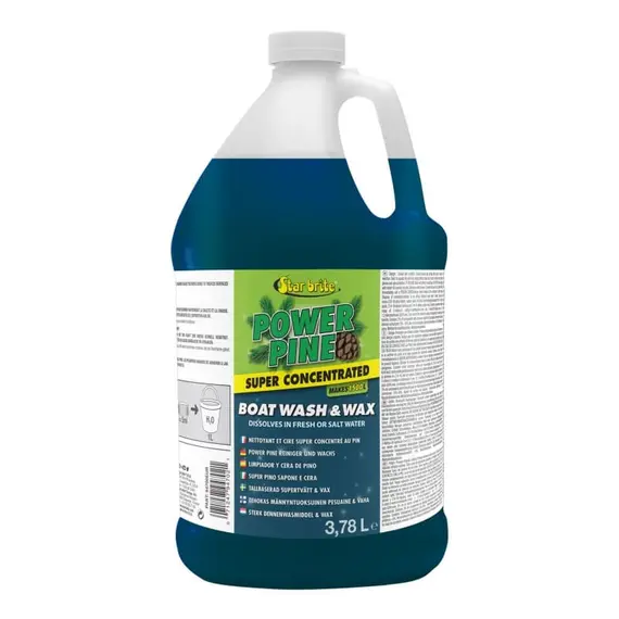 Lavage et cirage pour bateau Power Pine