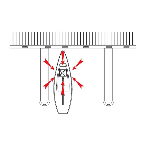 Manchon coupe-vent Pyramid, 2 image Manchon coupe-vent Pyramid, 2 image