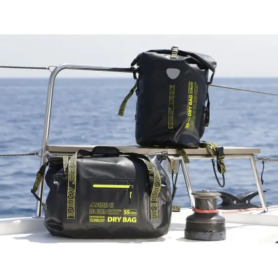 Waterproof Thalassa Gym Bag - Black, Color: Black, 2 image