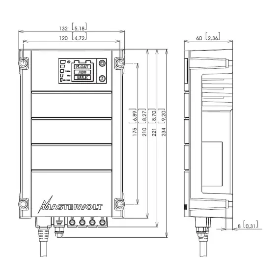 ChargeMaster Chargeur - 24V/12A - 3 Sorties, Tension, V CC: 24, 5 image ChargeMaster Chargeur - 24V/12A - 3 Sorties, Tension, V CC: 24, 5 image