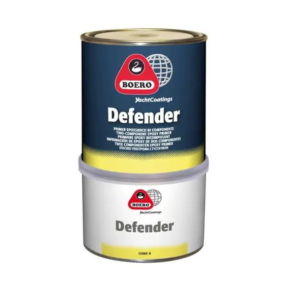 DEFENDER Primer - Grey - 0.75L, Capacity, L: 0.75, Color: Grey