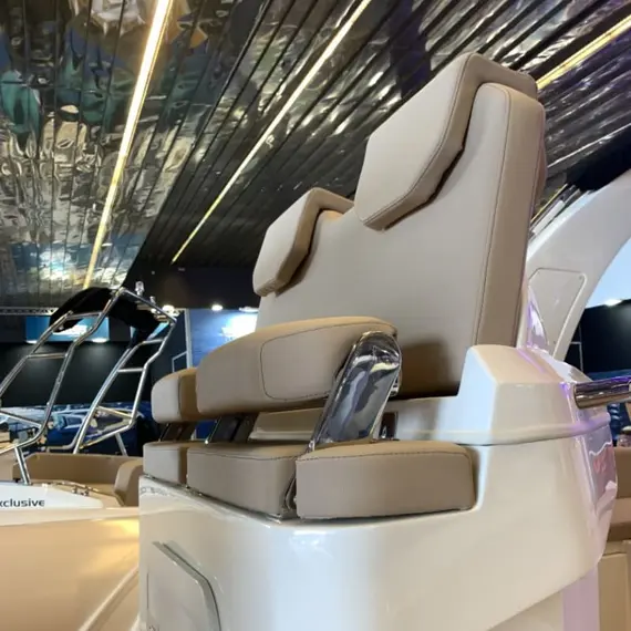 Pair of AISI 316 Hinges for Seat, 6 image Pair of AISI 316 Hinges for Seat, 6 image