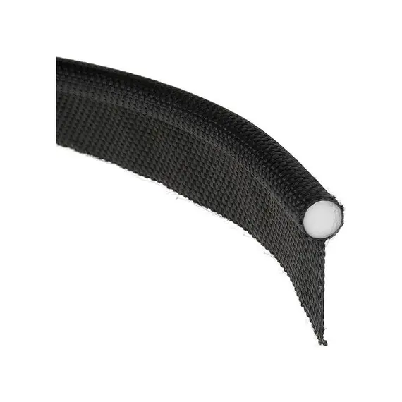 Coque en PVC noir avec tube - 100m - diamètre 7,8mm