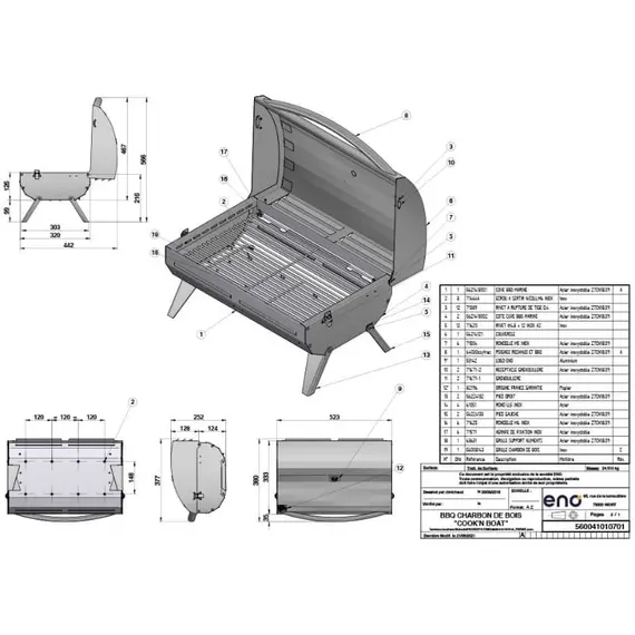 Barbecue en acier inoxydable, 5 image Barbecue en acier inoxydable, 5 image