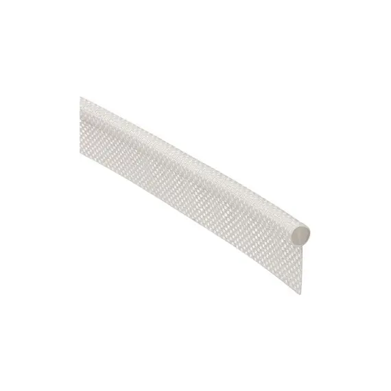 Coque en PVC blanc avec tube - 50m - diamètre 7mm