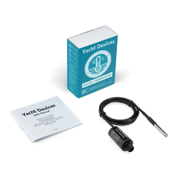 Thermomètre numérique YDTC-13NT avec connecteur mâle micro NMEA 2000 et terminateur, 2 image Thermomètre numérique YDTC-13NT avec connecteur mâle micro NMEA 2000 et terminateur, 2 image
