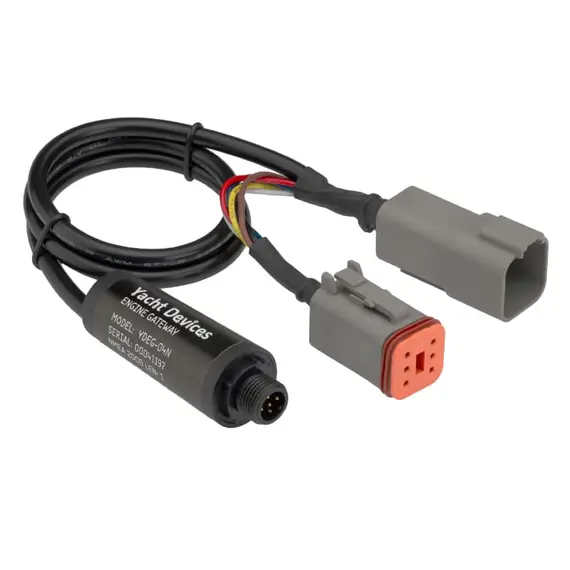 Passerelle moteur YDEG-04N avec connecteur mâle micro NMEA 2000