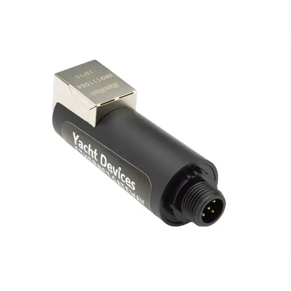 Passerelle Ethernet YDEN-02N avec connecteur mâle micro NMEA 2000