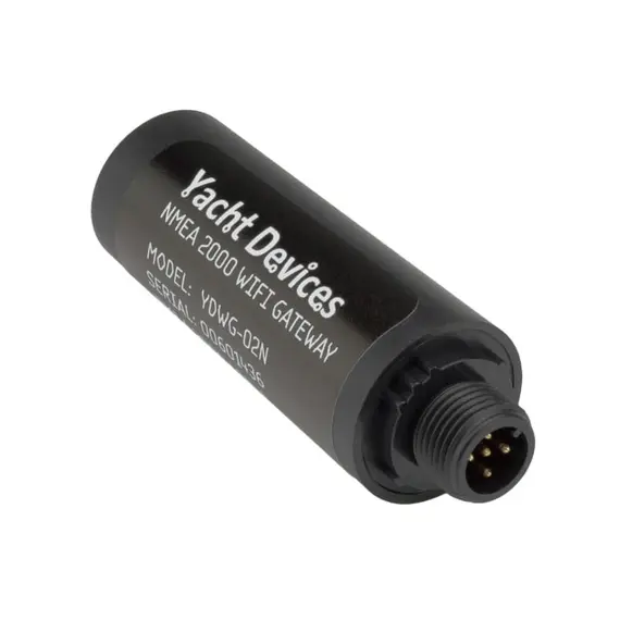 Passerelle Wi-Fi NMEA 2000 YDWG-02N avec connecteur mâle micro NMEA 2000
