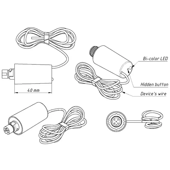 Passerelle externe YDOG-01R avec connecteur SeaTalk NG, 3 image Passerelle externe YDOG-01R avec connecteur SeaTalk NG, 3 image