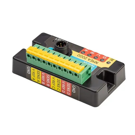 Adaptateur de réservoir YDTA-04N avec connecteur mâle micro NMEA 2000