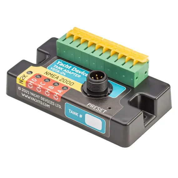 Adaptateur de réservoir YDTA-04N avec connecteur mâle micro NMEA 2000, 2 image Adaptateur de réservoir YDTA-04N avec connecteur mâle micro NMEA 2000, 2 image