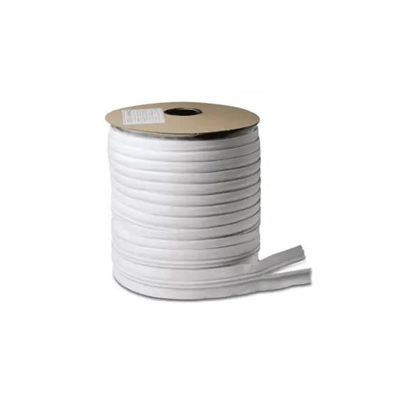 Fermeture Éclair en spirale YKK en nylon blanc de 6 mm
