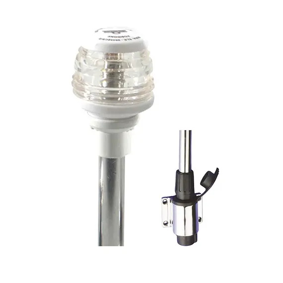 Wall mounting 360 degrees anchor light - White case