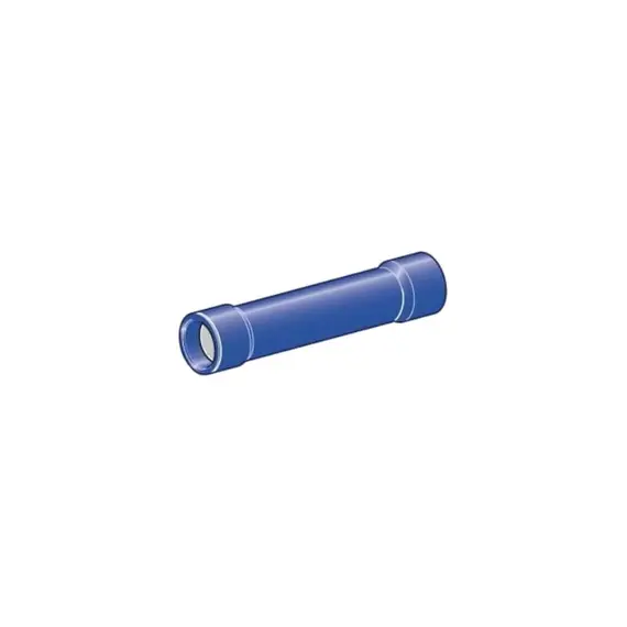 Tubes de connexion isolés bleus - 2,5 mm