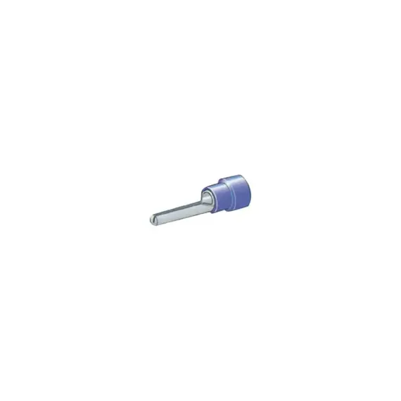 Blue insulated ferrules