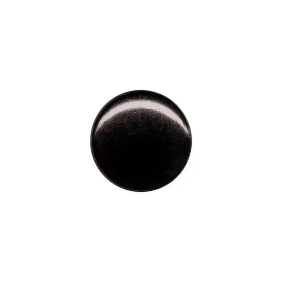 Capuchon en laiton 15mm - Noir