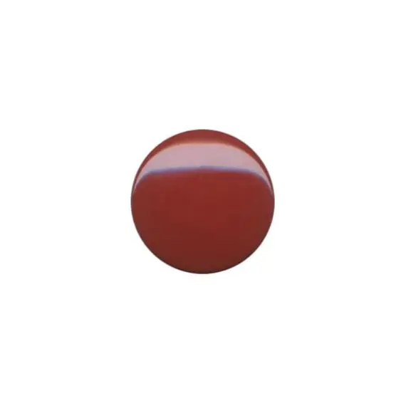 Capuchon en laiton 15mm - Rouge