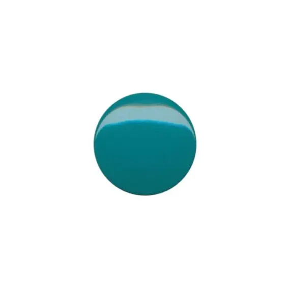 Capuchon en laiton 15mm - Bleu-vert