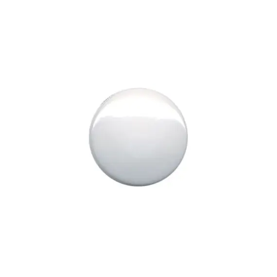 Capuchon en laiton 15mm - Blanc