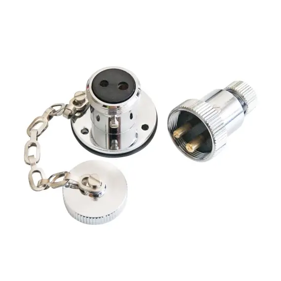 Deck plug and socket 3A - 2P