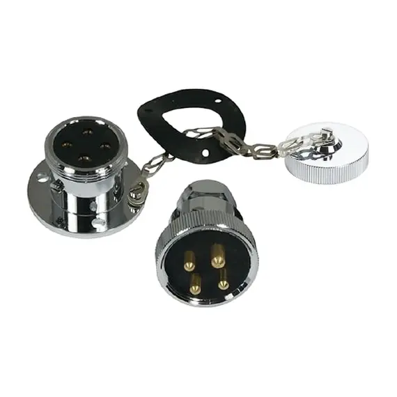 Deck plug and socket 3A - 4P