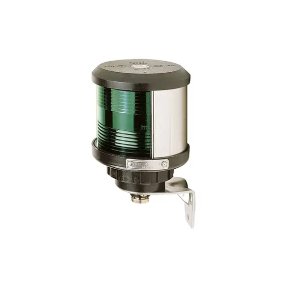 Série de feux de navigation tribord DHR Green 35 - Boîtier noir