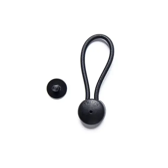 Elastic Cord Hook - Black, 2 image